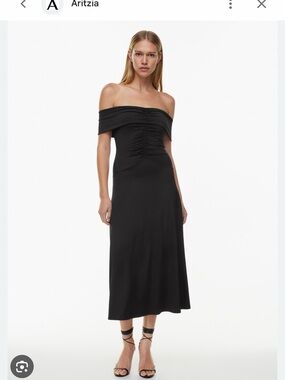 cocktail homecoming dress Short Satin Fit-and-Flare with Ruffles – PromGirl Black Velvet and Pink Criss-Cross Size:US 16 | EU 48 (4XL) romantic flair